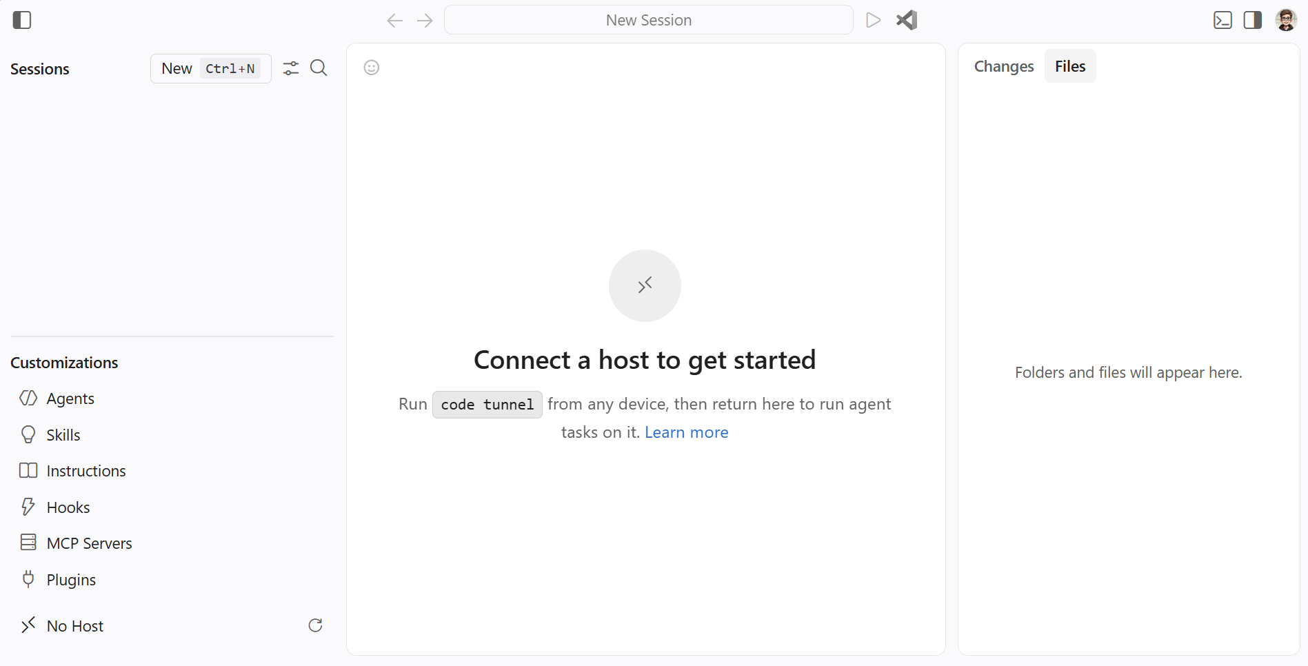 vscode.dev/agents letting you connect to a dev tunnel.