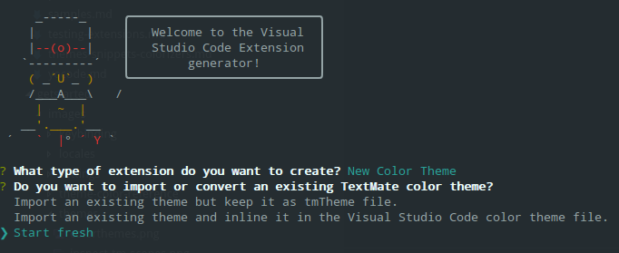 yo code theme