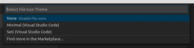select icon theme