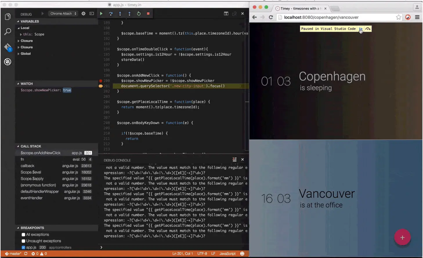 debugger for chrome image