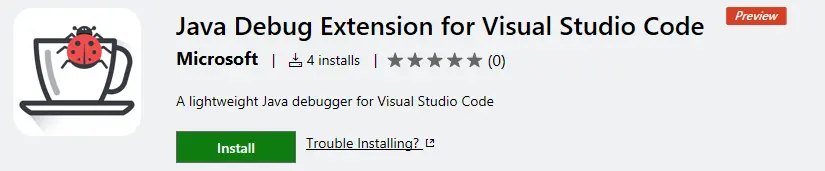 Java debug extension