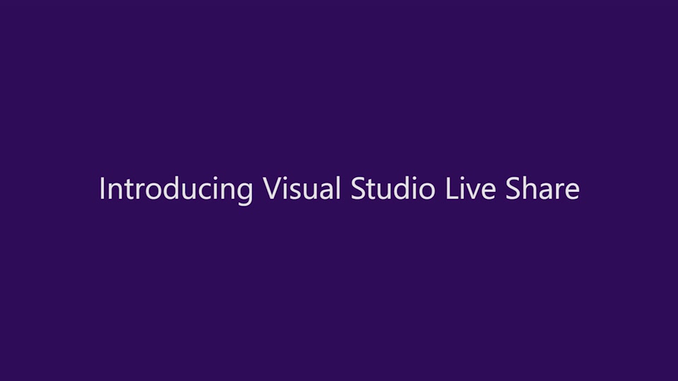 Watch Introducing Visual Studio Live Share on Microsoft Learn (opens in new tab).