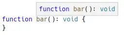 Hover over Bar
