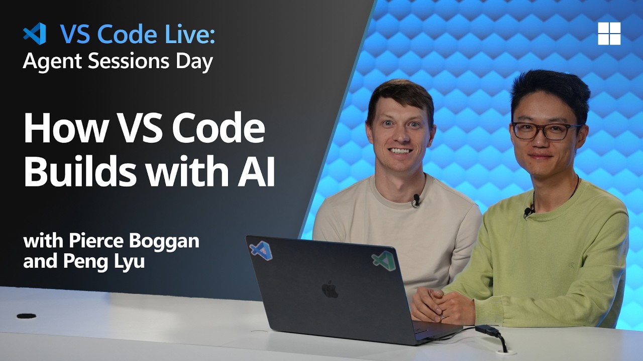 Watch Agent Sessions Day: How VS Code Builds with AI on YouTube (opens in new tab).