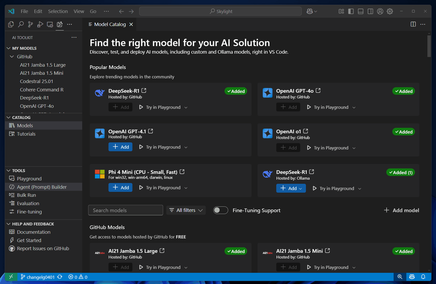 Getting started with prompt builder