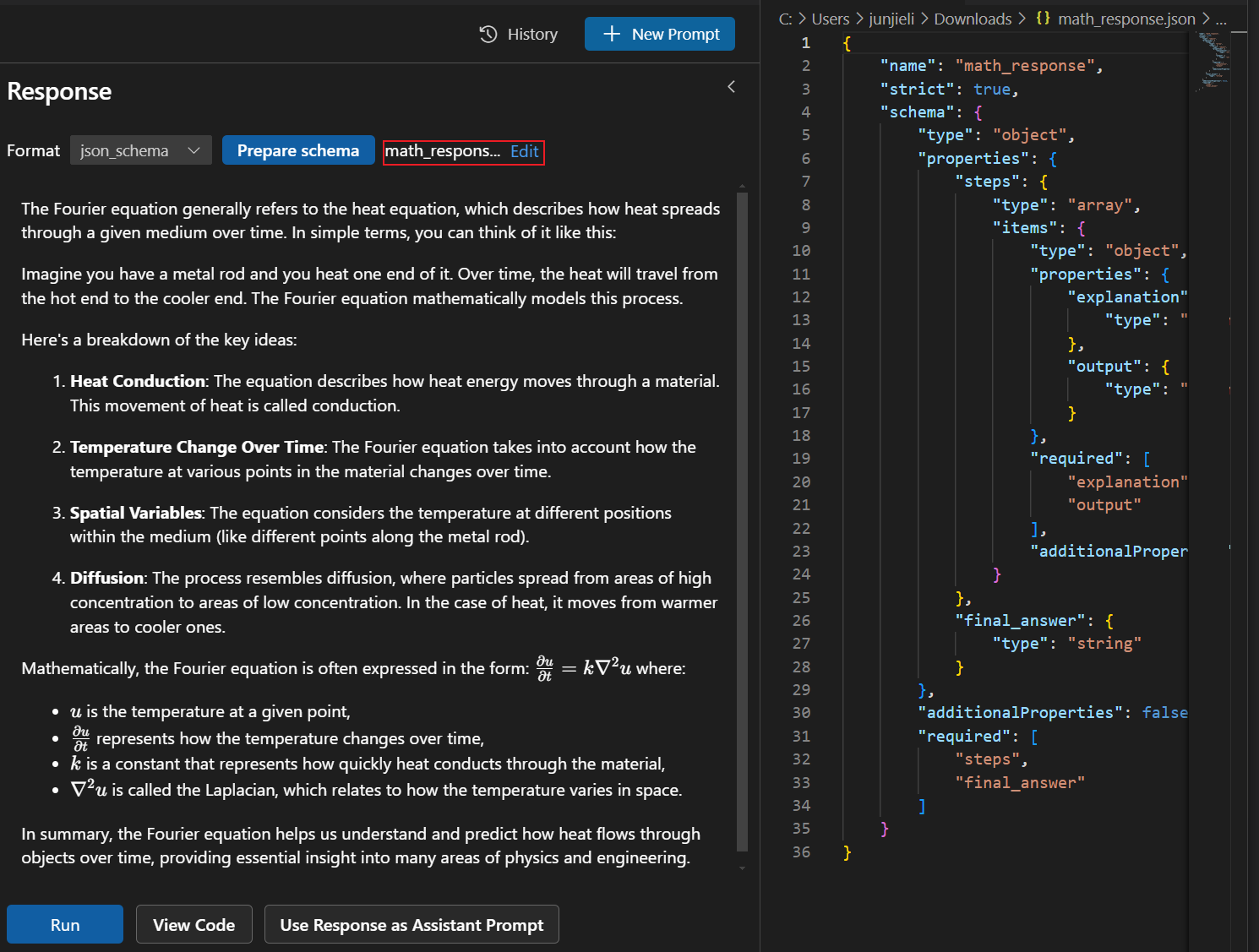 edit schema