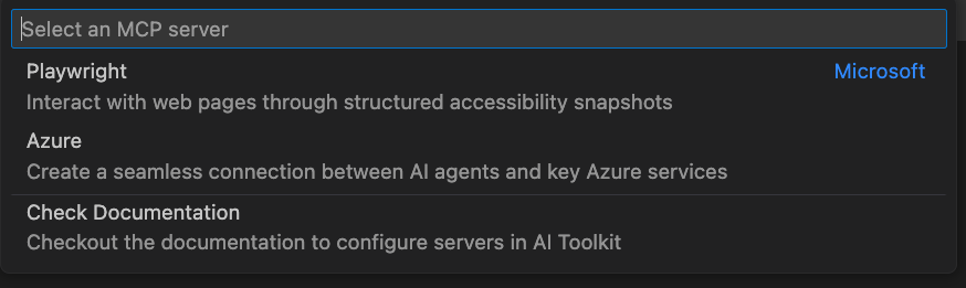 connect to MCP server