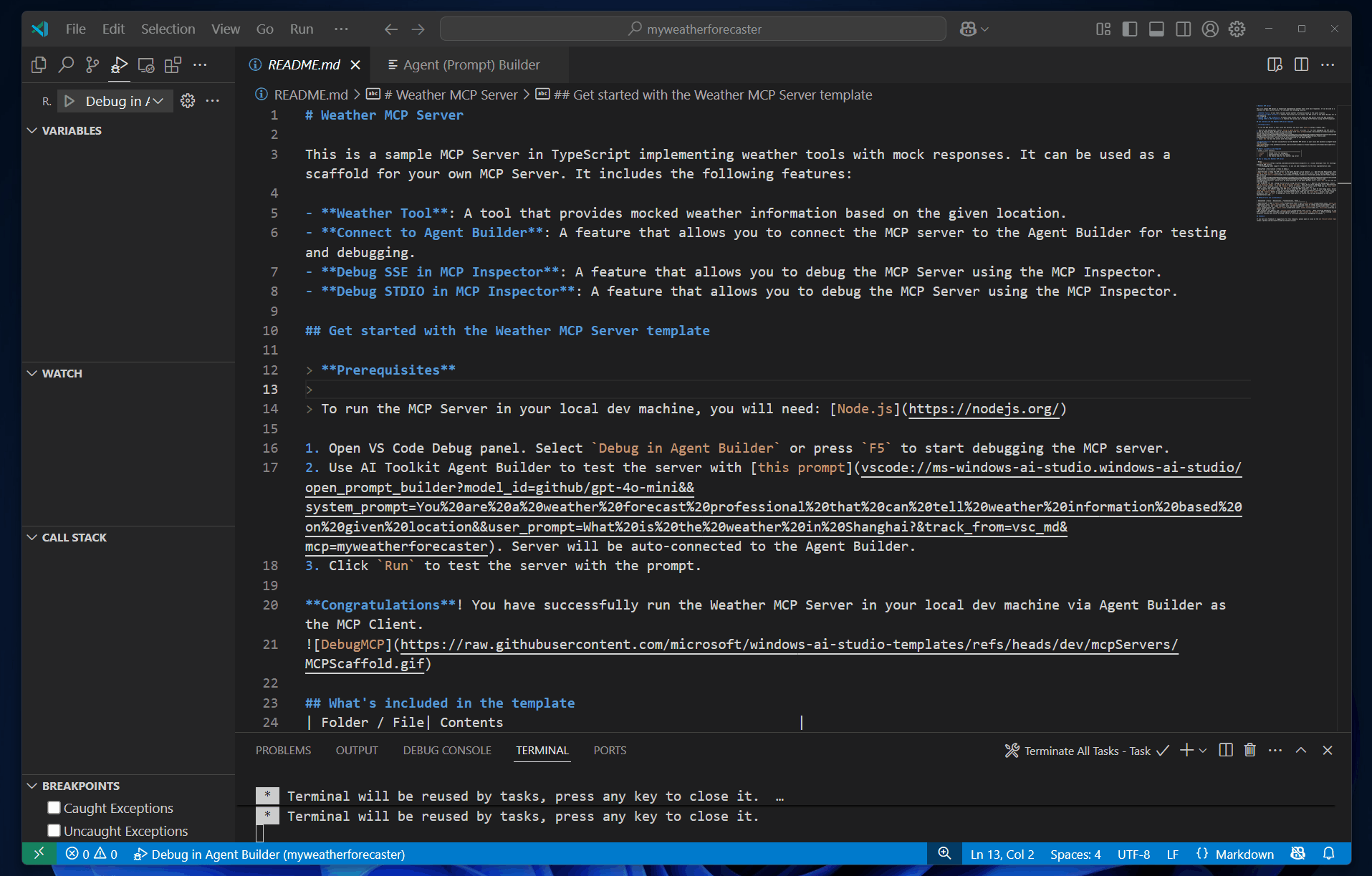 debug mcp