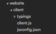 jsconfig setup