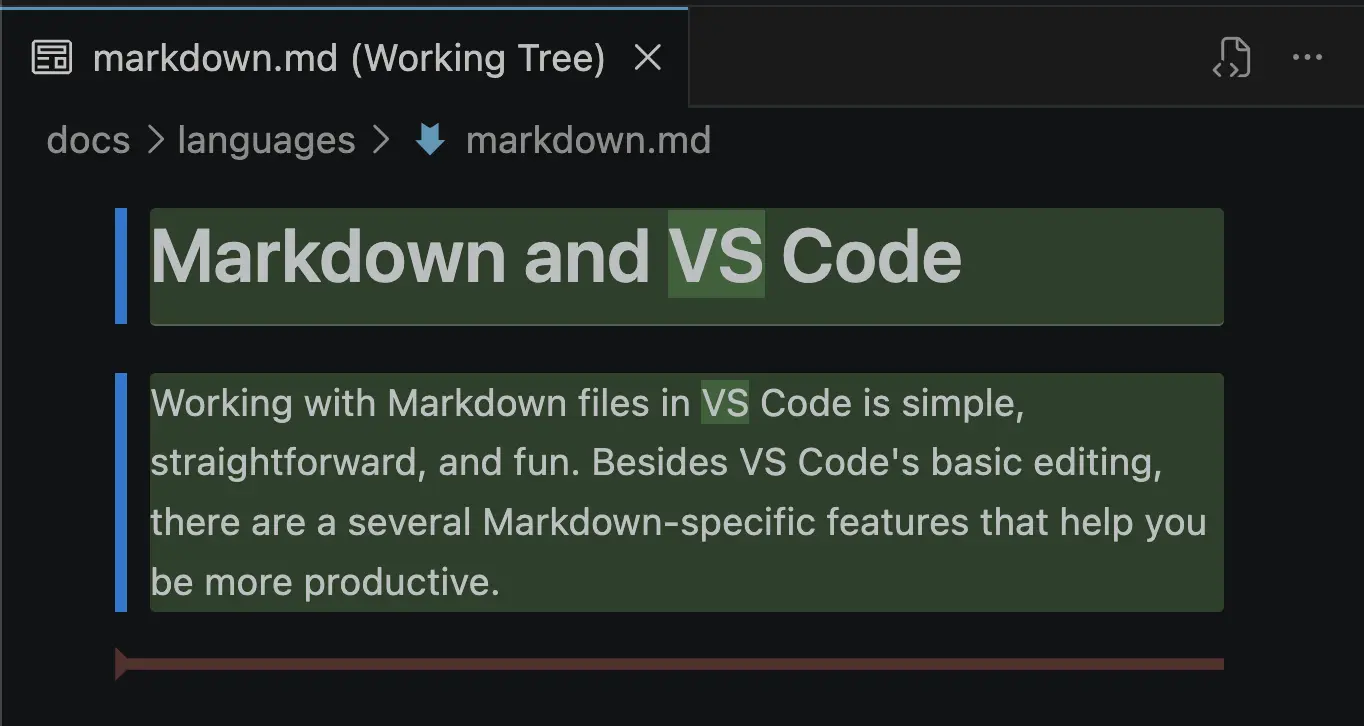 Screenshot of the source control diff rendered in an inline Markdown preview.
