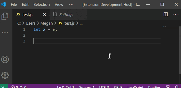 typing a dollar sign then open curly brace within a string converts the quotes to backticks