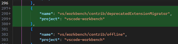 JSON file diff result using advanced algorithm